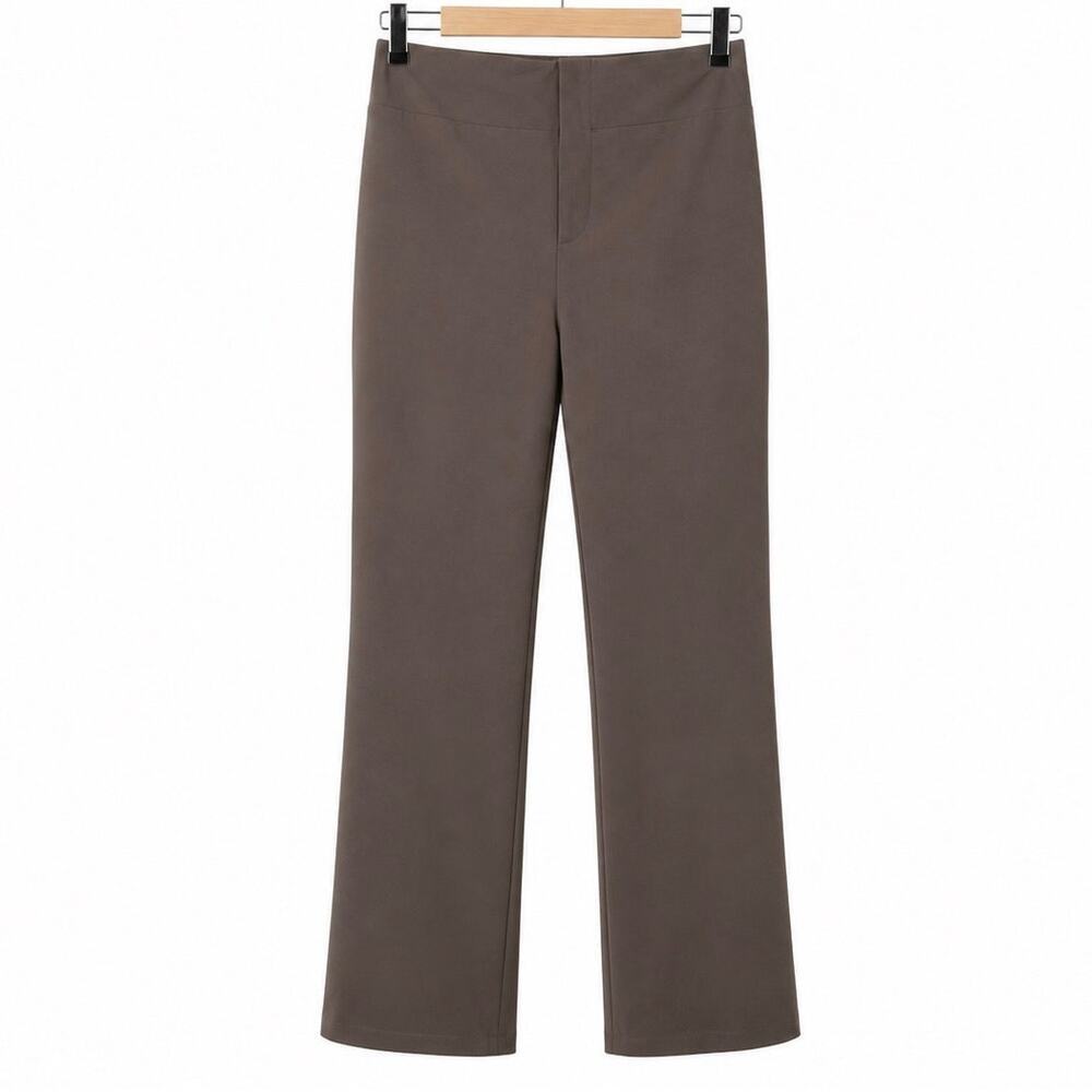 Halara Brown High Waisted Pull On Flare Pants Women’s Large Regular Stretch
